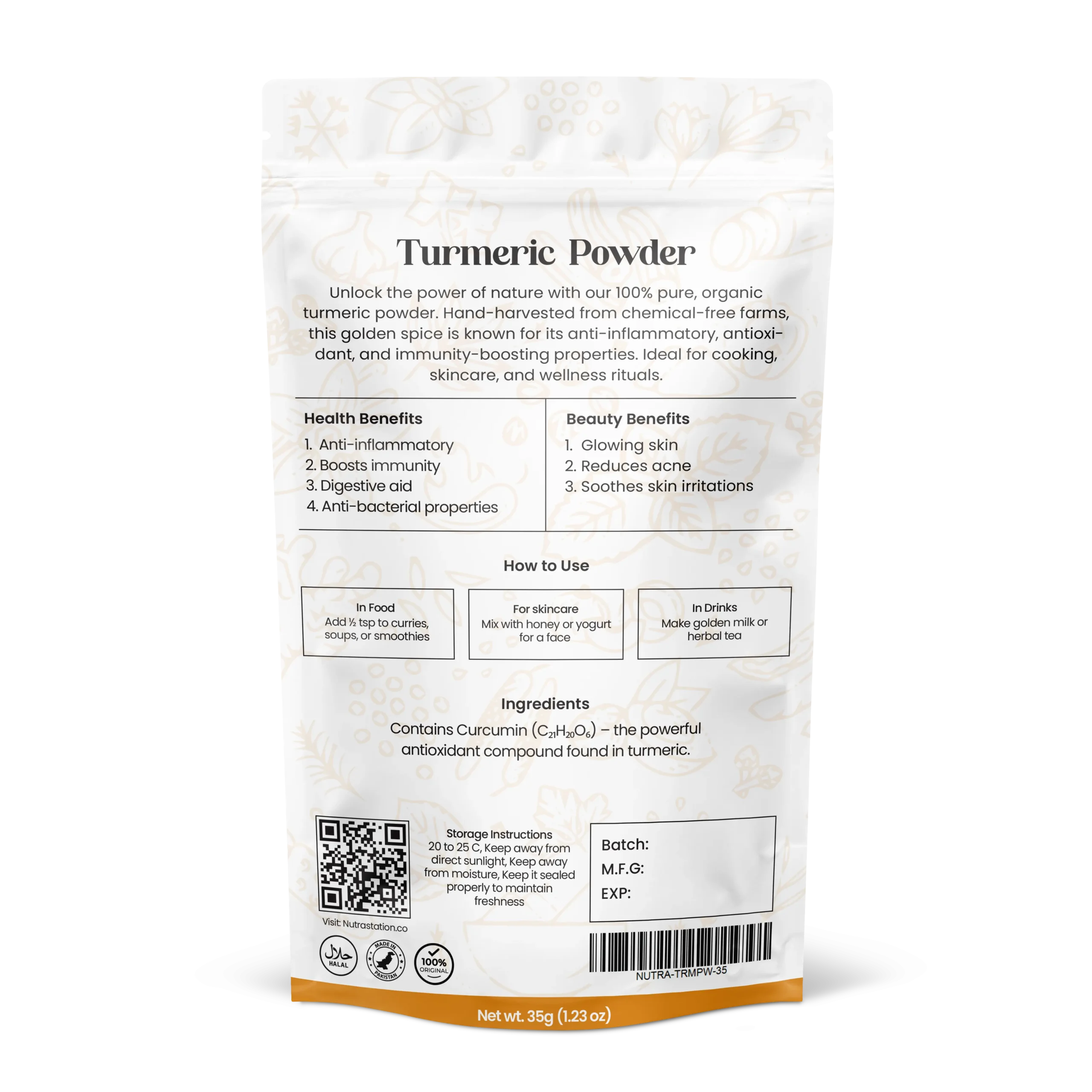 turmeric back